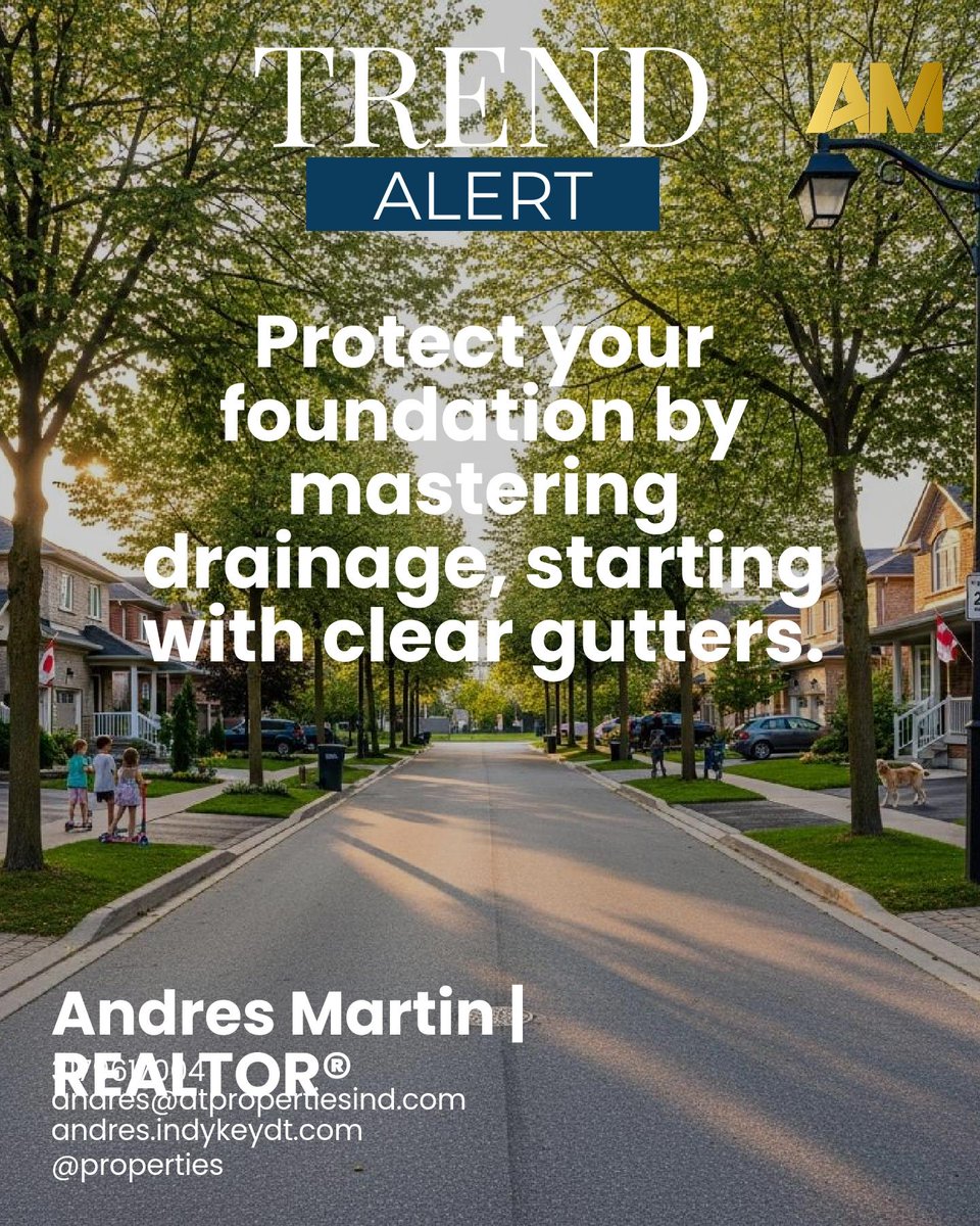 anrumara's tweet photo. The smartest way to protect your home’s foundation is mastering your drainage. 🏠 Keeping gutters clear is a high-impact win for any owner. What’s on your maintenance list this weekend? https://t.co/L5qMc16tUj