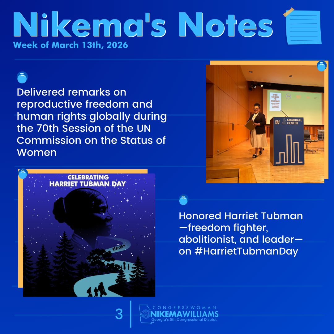 Congresswoman Nikema Williams tweet media