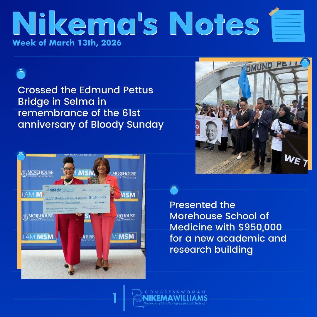 Congresswoman Nikema Williams tweet media