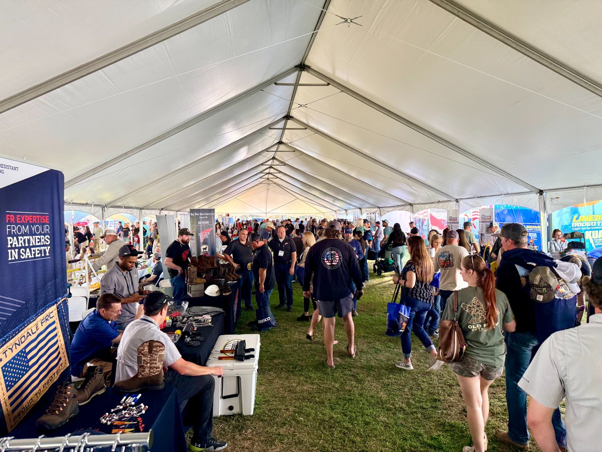 flpublicpower's tweet photo. Thank you to everyone who joined us tonight at the 25th annual Florida Lineman Competition Welcome Reception & Vendor Expo. We can’t wait to see everyone again tomorrow morning at the Apalachee Regional Park in the @CityofTLH! #FLPublicPower #PublicPower #ThankALineman #LineLife #LineworkerAppreciation