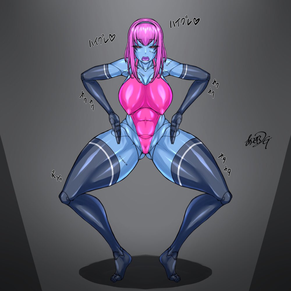 前に描いてたハイグレ人形 