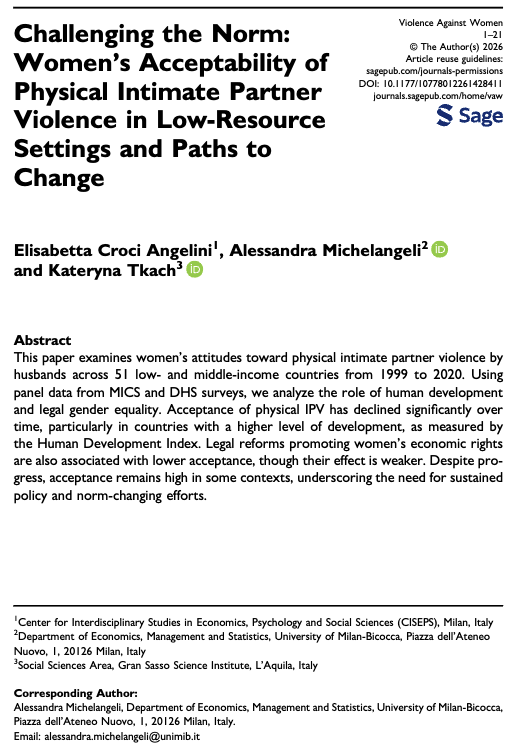 Violence Against Women Journal tweet media