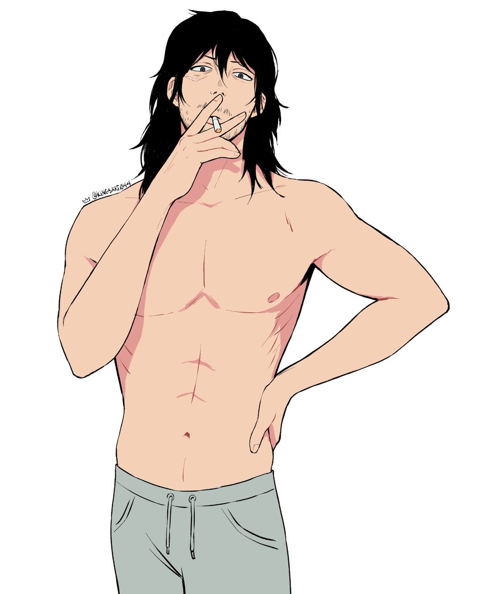 He has smoker vibes idk #mha #bnha