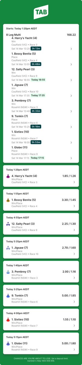Hail Mary time, considering these to be huge chances throughout a super Saturday, let’s see them salute! 🫡 🤩
