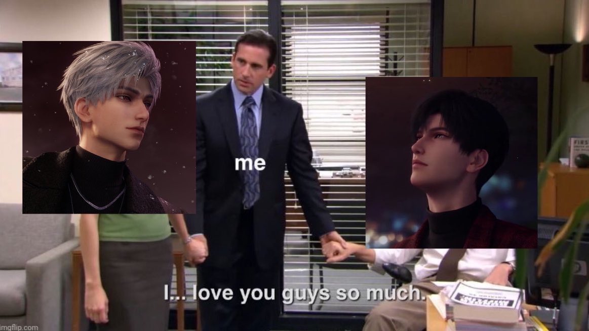 sylus being shy around her meanwhile zayne being proud of his girl🥹🥹