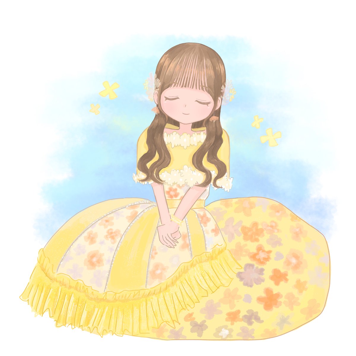 suya__nu's tweet photo. おやゆび姫みたいないのりちゃんのステッカー作りました
たくさん作ったので貰ってください！ https://t.co/DsS5JunSv9