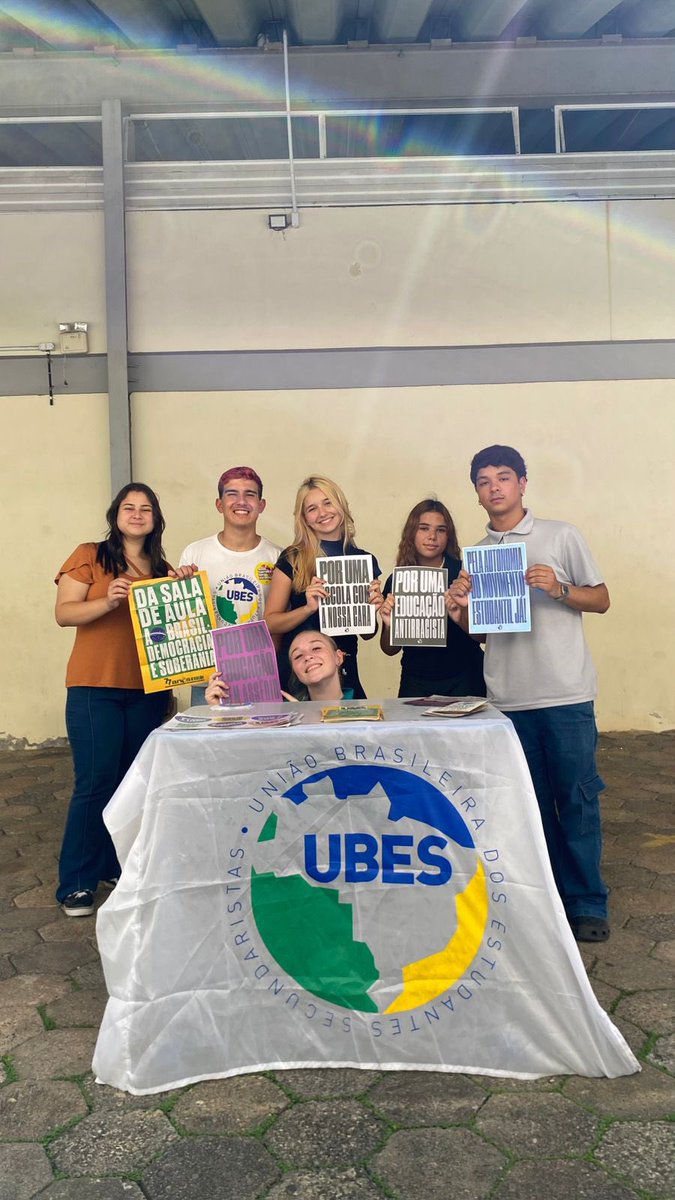 União Brasileira das/dos Estudantes Secundaristas tweet media