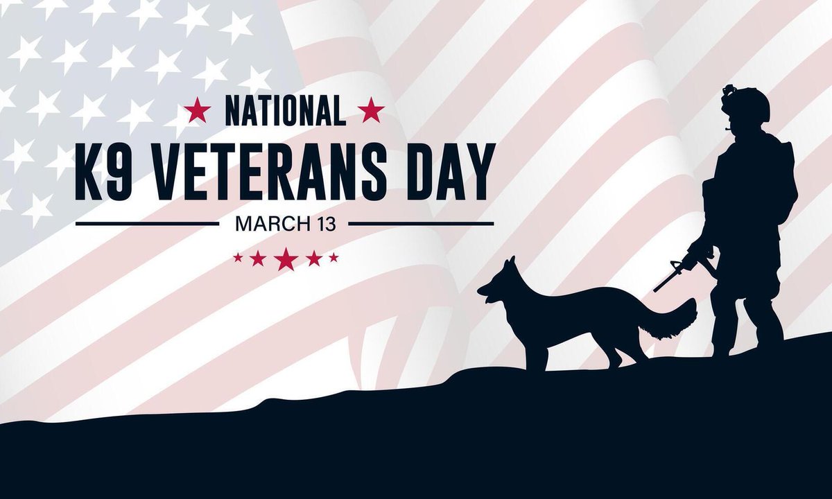 PinotGrigio503's tweet photo. @GoldenAgeUnfold I am not busy to celebrate #K9VeteransDay and tweet it on this thread and not leave a โค๏ธ
#DraftDodgerDon #FelonOfTheUnited States https://t.co/HaLXAGFvrF