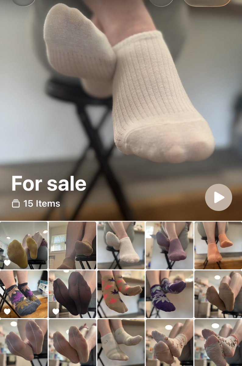 goddessvioletl's tweet photo. Bunch of new socks for sale, which one of you losers is dying to sniff them 🤭 https://t.co/mcYzWgogd8