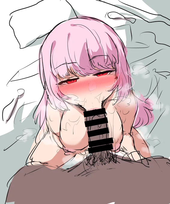 朝の性癖発表らくがきドラゴン 普段髪まとめてるキャラが、エッチの時は解いてるヤツ