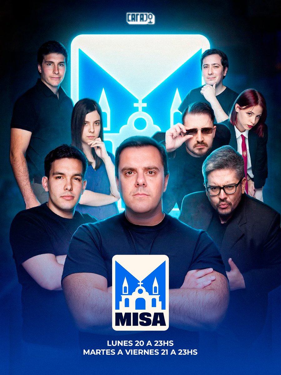 VUELVE LA MISA.

Lunes 16, 20hs.