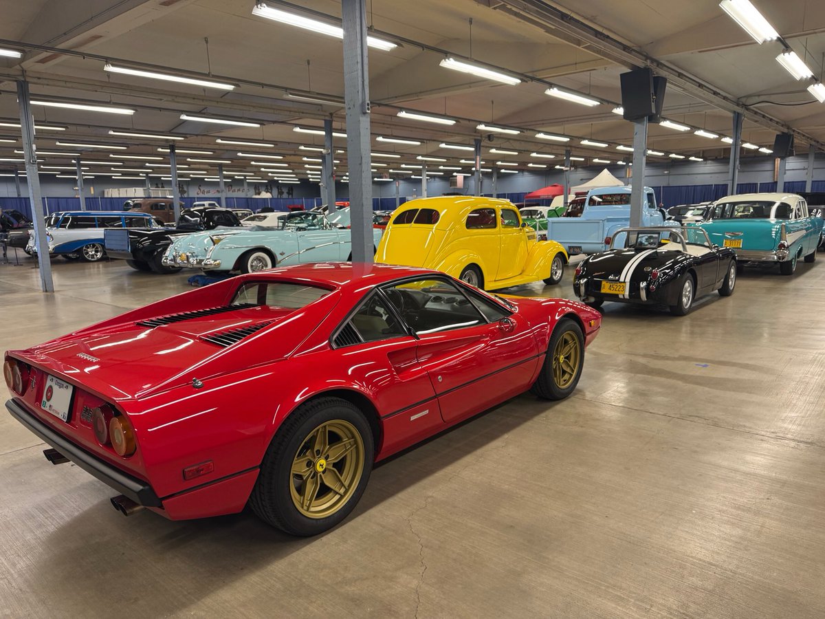 The Ferrari 308 GTB at the show!