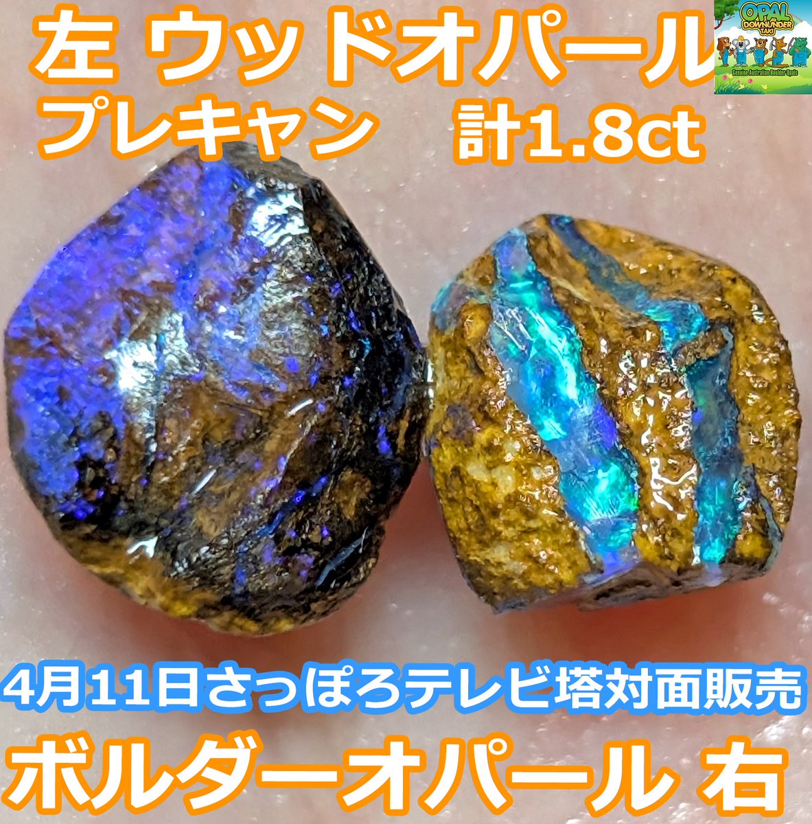 🎁【プレゼント企画】
1名様にオパールの原石をプレゼント🌈

🗓️ 締切: 3/20（金）

✅ 応募方法
① この投稿をリポスト＆いいね
② <a href="/opal_d_taki/">ボルダーオパール専門店-OPAL D TAKI</a>をフォロー
③ 固定ポストのリポスト＆いいね（任意お願い）
④ 3/21にDM確認できる方

この石、何に見えますか？👀
または、ひとこと感想を💬