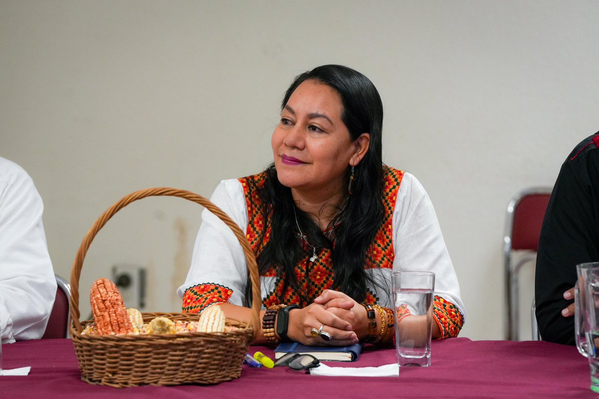 Mary_Luisa_AG's tweet photo. Como parte de las acciones en territorio para avanzar con el Plan Nacional de Maíz Nativo: #ElMaízEsLaRaíz, esta tarde nos reunimos con técnicas y técnicos territoriales en la Unidad Operativa Campeche. 🤝🏽🌽

Junto al equipo de @alimenbienestar que coordina este programa, reiteramos que la capacitación constante y el trabajo colectivo son clave para impulsar el bienestar y la prosperidad de las y los sembradores de este bendito grano. 💚