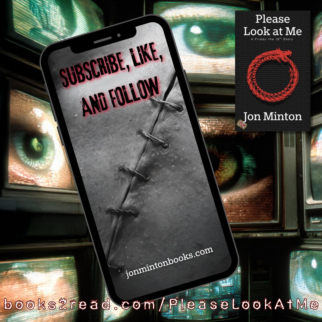 jonmintonbooks's tweet photo. My newest #Fridaythe13th story, Please Look At Me, is out NOW! Find out more at https://t.co/KY6SZMwtrF
#independentauthors #independentpublishers #booksworthreading #authors #PleaseLookAtMe #fridaythe13th #horror #shortfiction #outnow #jonmintonbooks https://t.co/eLQ6bnQv22