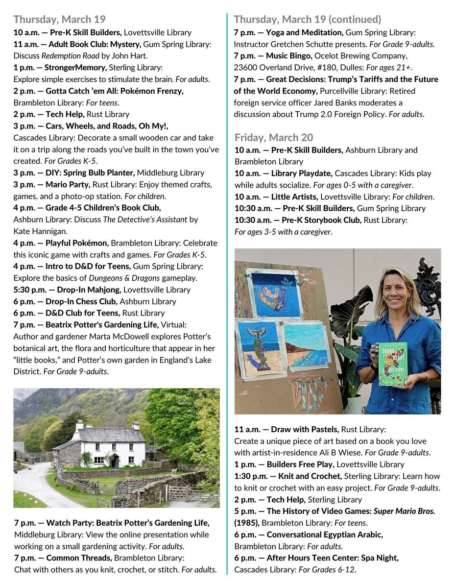 Loudoun Library tweet media