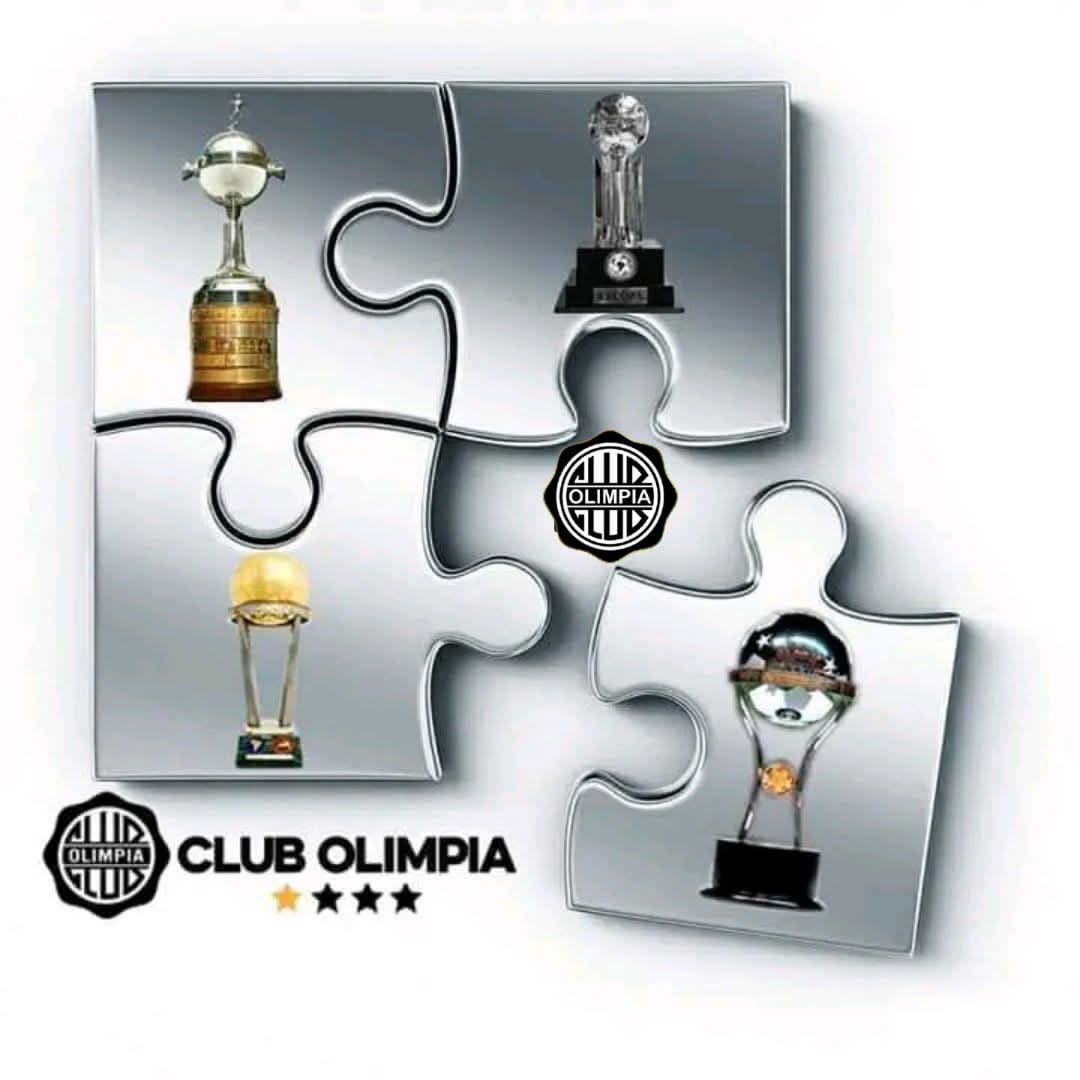 😍❤ Vamos Por La Unica Pieza Que Nos Falta 💘🏆⚪⚫⚪ 

Por la Sudamericana 🏆✅️⚽️

Vamos Olimpia Karajo 💪🏽