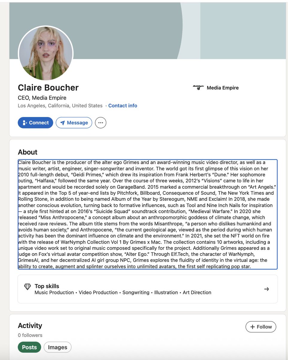 GRIMES BRASIL tweet media