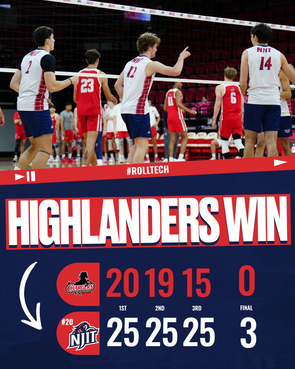 NJIT Men's Volleyball tweet media