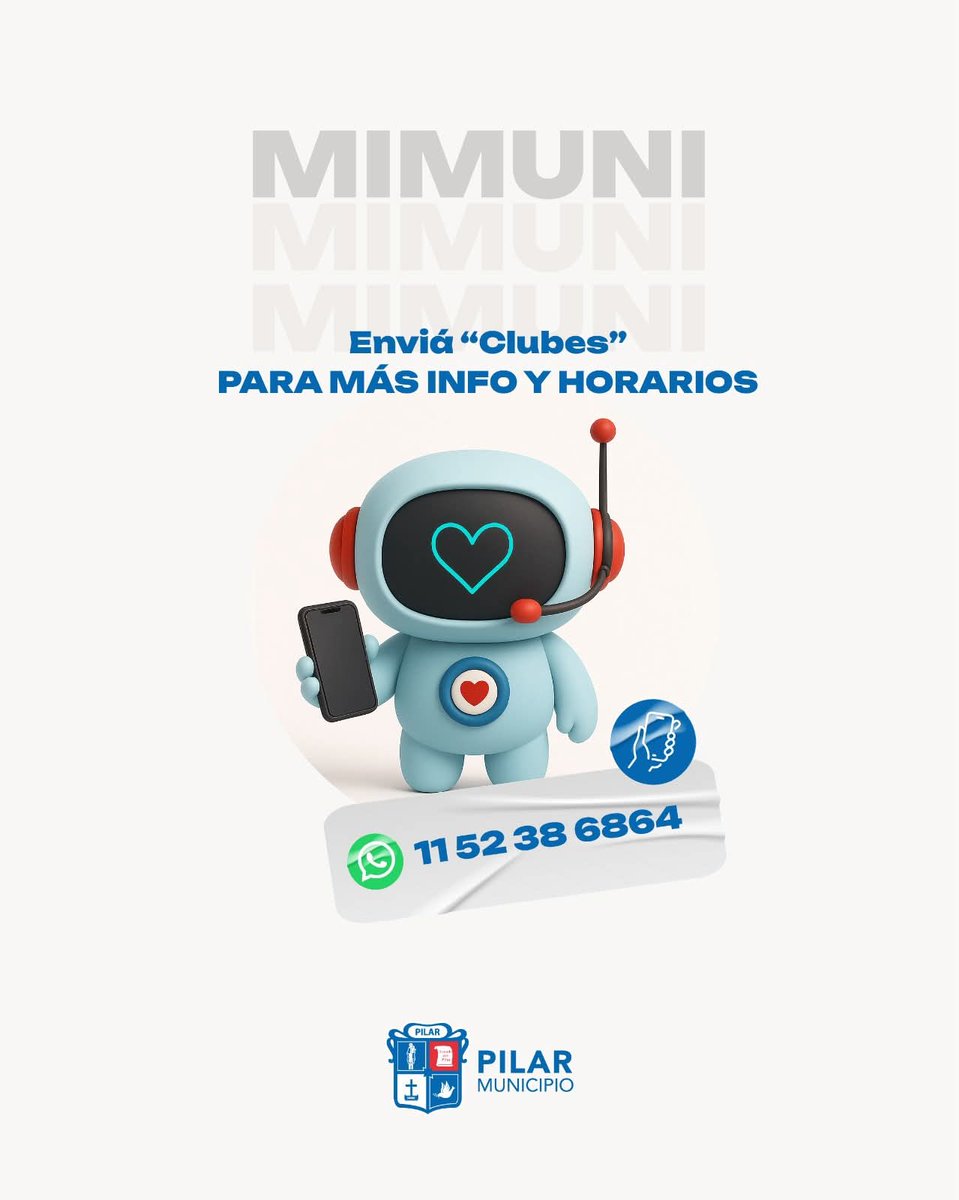 🛼🏐⚽  ¡Mirá todos los deportes que podés hacer en el Club Municipal #ManuelAlberti!

Te esperamos para anotarte en la temporada 2026 y disfrutar al máximo del Club de tu barrio 🙌

➡️ 📲 Enviá “clubes” al Whatsapp de #MiMuni 11-5238-6864 para más info e inscripción.