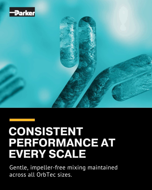 Unlike conventional impeller-based systems, OrbTec achieves cell suspension and aeration without a product-contact mixing device, reducing cell damage and foaming. OrbTec technology delivers: • Gentle, effective mixing for improved mass transfer •... bit.ly/3Npzqlz