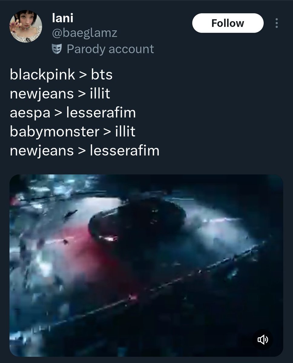 notice how every group on the right is more successful and are actually good people