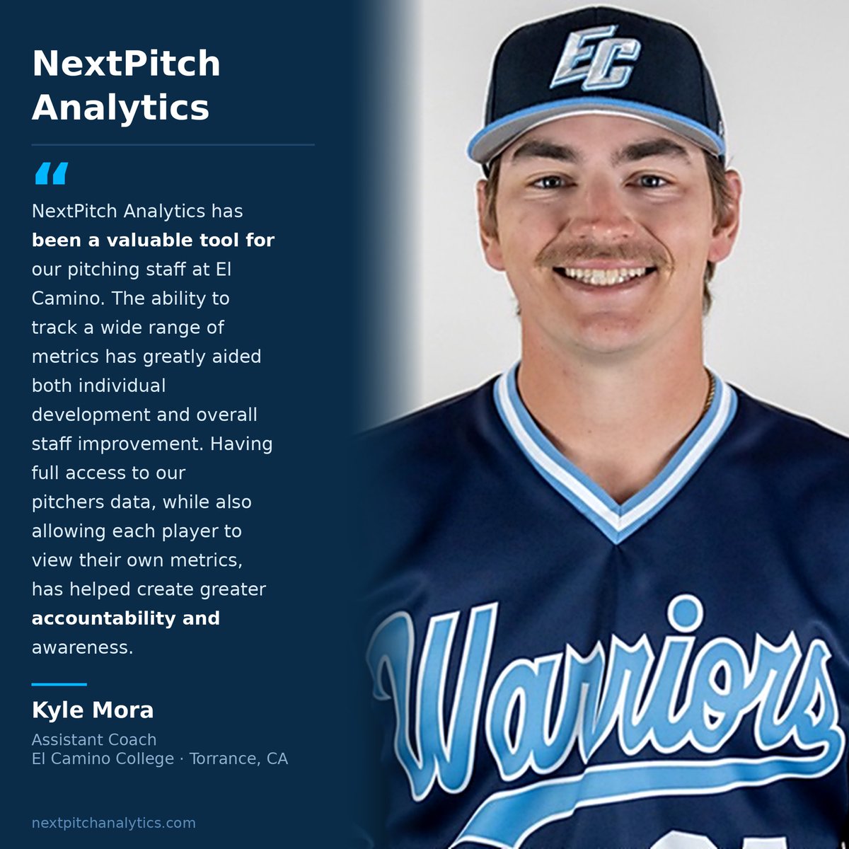 NextPitch Analytics | Mobile Pitching Analytics tweet media