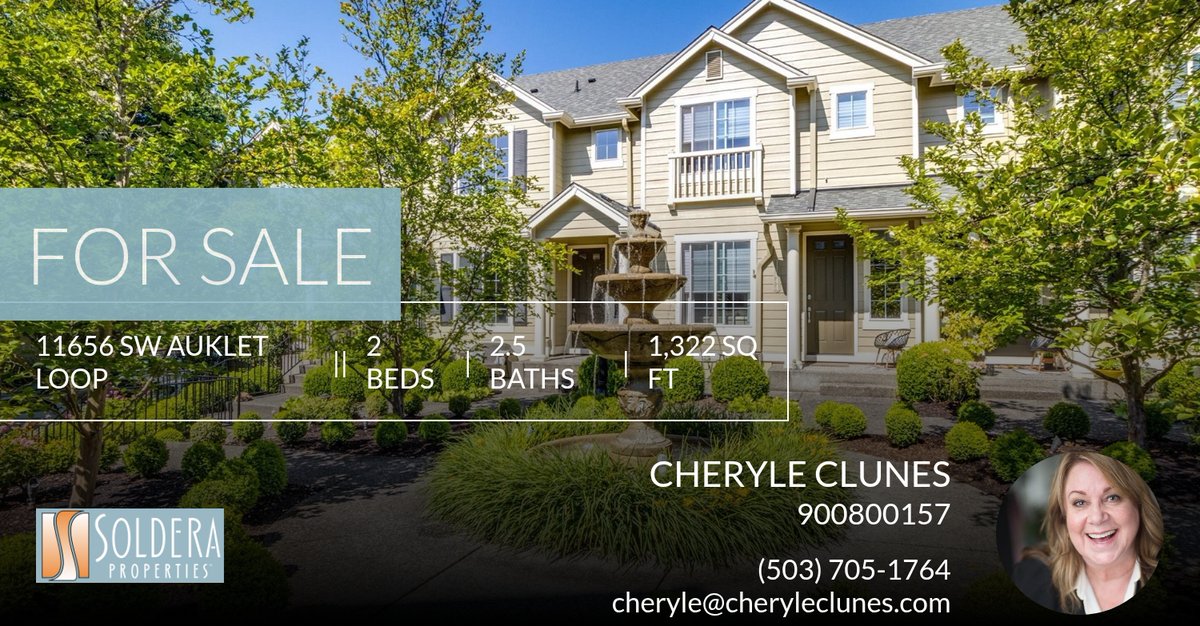 CheryleClunes's tweet photo. Do you want to be in charge of your monthly housing expense? If so, check out this listing in Beaverton! Give me a call at (503) 705-1764 for more information.

Helping YOU Make YOUR Real Estate Dreams A Reality! https://t.co/wiJ8EUBR6V https://t.co/qllp7tlgWJ