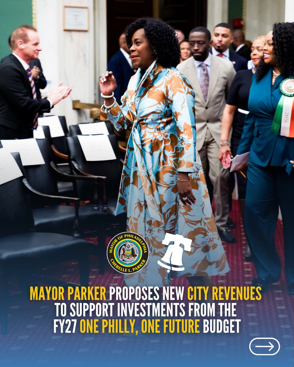 Mayor Cherelle L. Parker tweet media