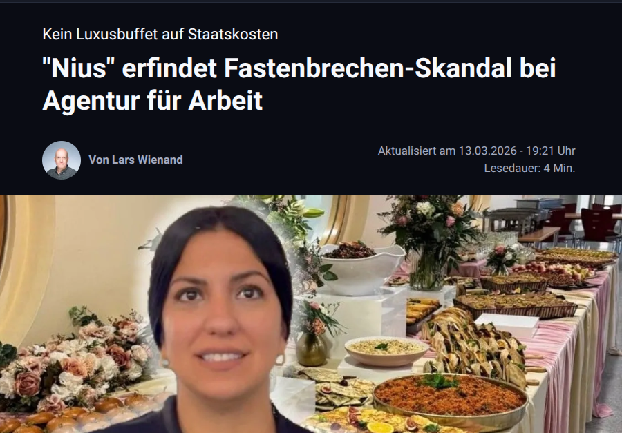 <a href="/LarsWienand/">Lars Wienand</a> Dann nimm doch bitte auch das richtige Bild. Du weißt doch, dass sich NIUS-Propagandaopfer beim Teilen nur von Headlines, Teasern und Presenterbildern ernähren. Satire und Ironie kennen die nicht. Sonst reproduzierst du nur erneut die Desinformation von NIUS.