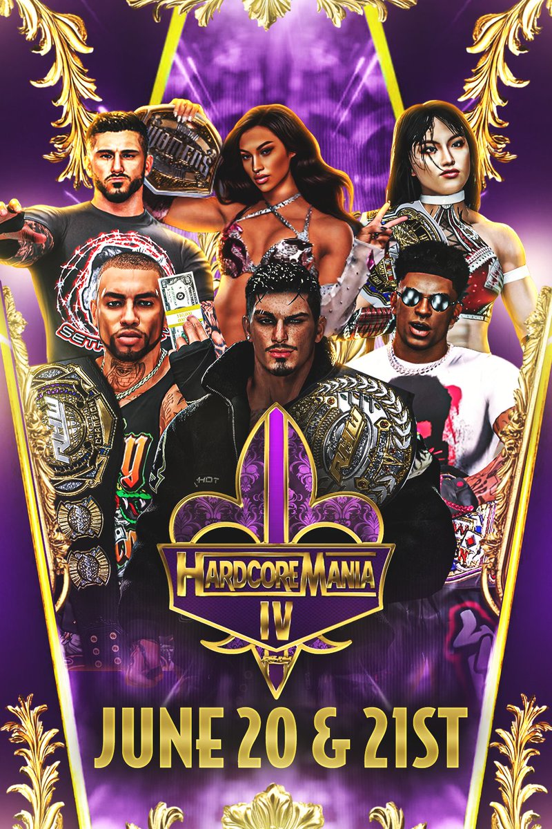 real hardcore wrestling tweet media