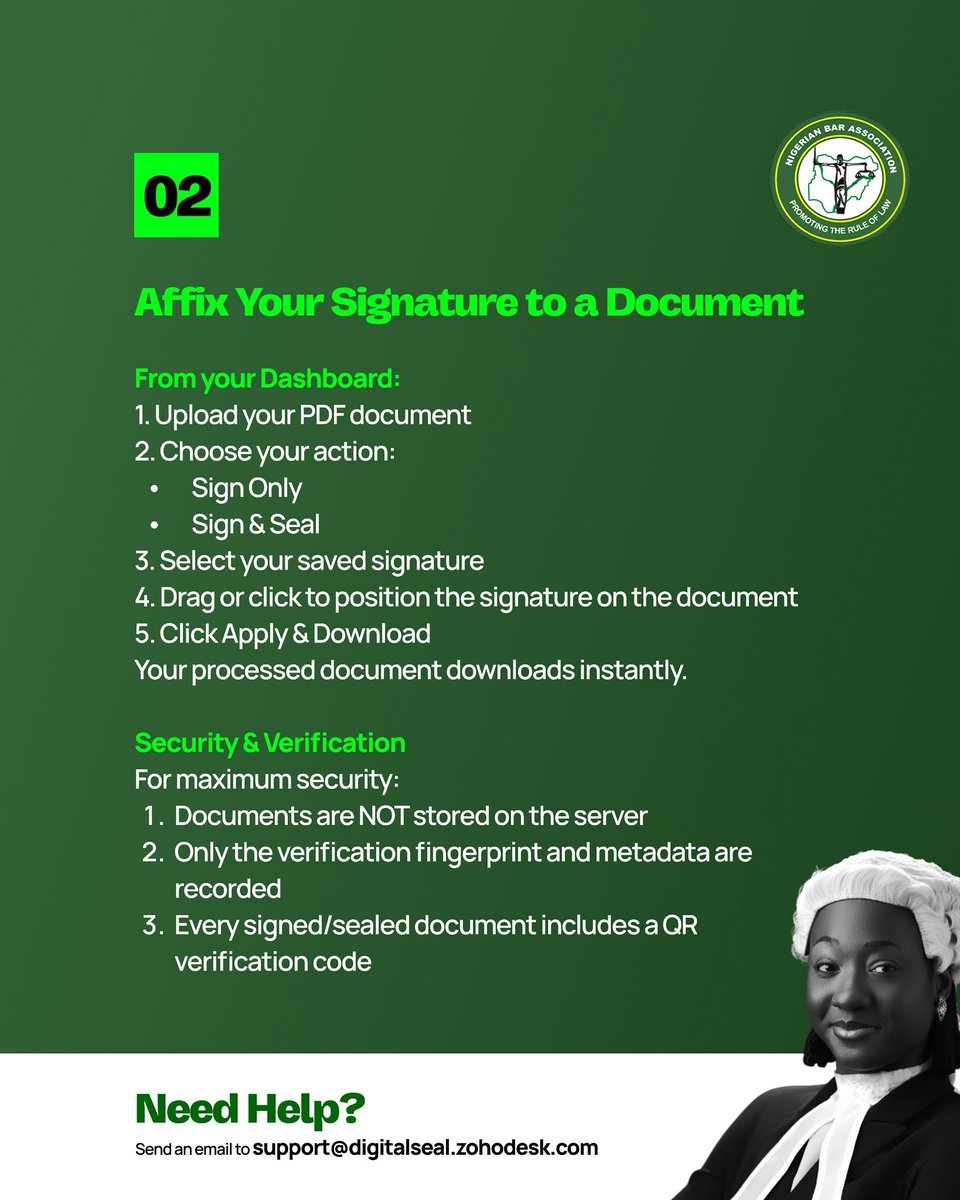 Nigerian Bar Association tweet media