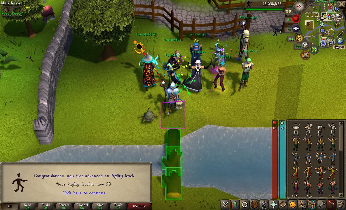 First 99 done in #osrs