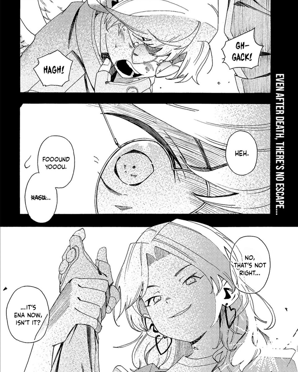 BloodRaven55's tweet image. // #LOVEBULLET spoilers

LOWKEY EXPECTED THIS BUT IT STILL GAGGED ME………… what a way to end the most brutal gut punch of a chapter so far lord it did *not* disappoint