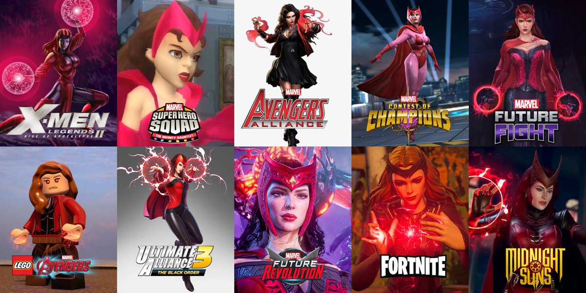 HausMaximus's tweet image. #our scarlet witch variants ❤️‍🔥