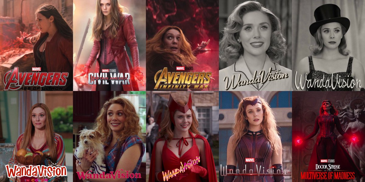 HausMaximus's tweet image. #our scarlet witch variants ❤️‍🔥