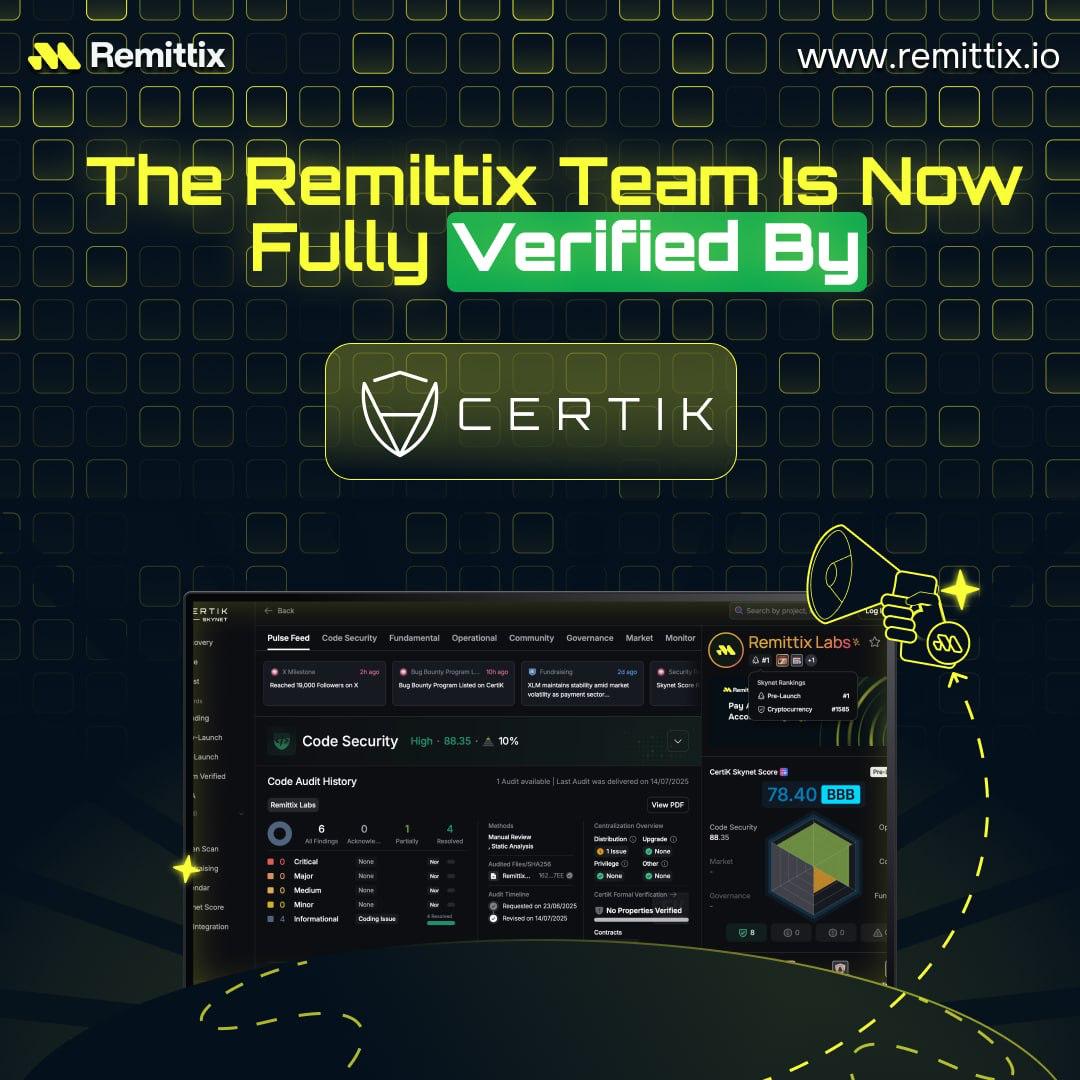 JamesGana1's tweet photo. @coingecko Gm coingecko

Move your money freely, without limits.
@remittix is here to change the game! No borders, No middlemen, Just fast, low-fee, decentralized money for everyone.

🌐 https://t.co/vdg0nBkObt @remittix #remittix! https://t.co/gOXhN1TBt8