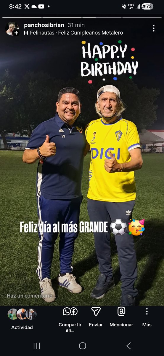 Felíz día maestro y amigo! 🥳🎩⚽️