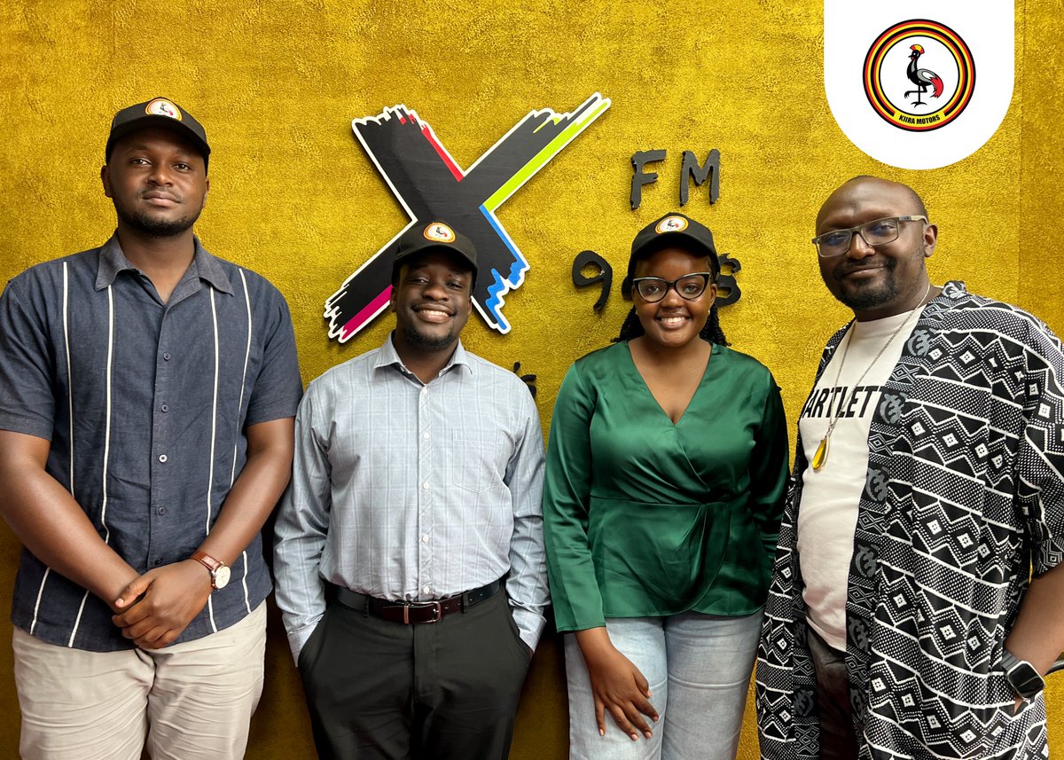 Earlier today, <a href="/KiiraMotors/">𝐊𝐢𝐢𝐫𝐚 𝐌𝐨𝐭𝐨𝐫𝐬</a>, championing green mobility in Africa, joined #XAM to talk to us about how Uganda is building an electric mobility network for cleaner cities and sustainable transport.

#TodaysHitMusic