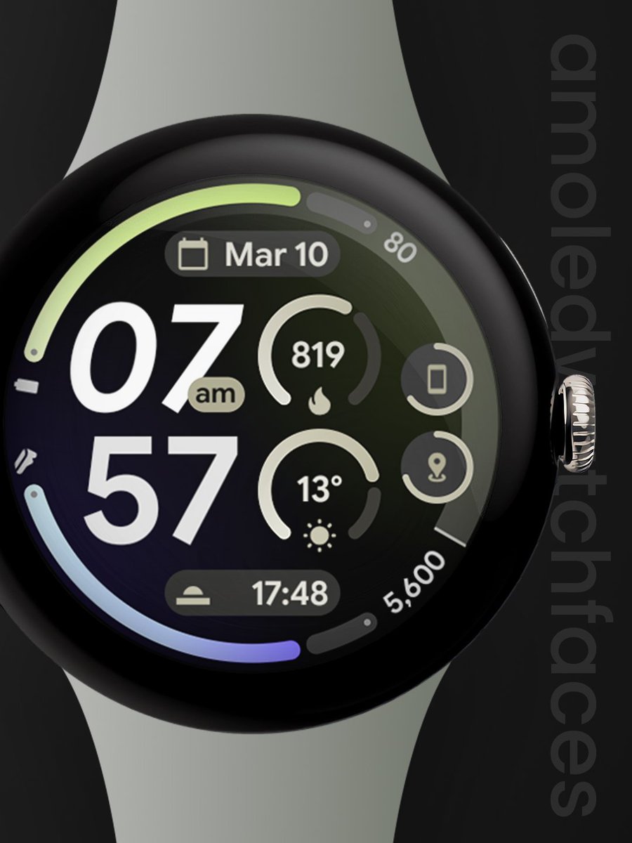 amoledwatchfaces™ tweet media