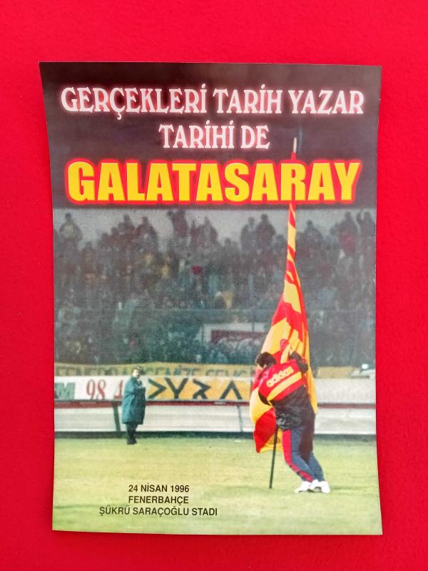 "Gerçekleri tarih yazar,tarihi de GALATASARAY"