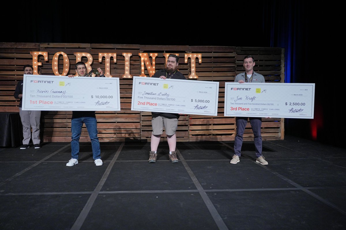 Fortinet tweet media