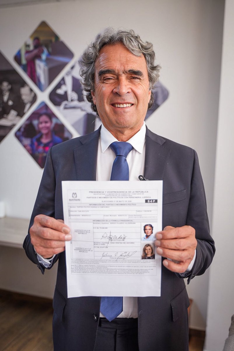 No somos dos nombres. Somos un  EQUIPO que trabajará codo a codo, que va a pedalear para sacar a este país adelante.