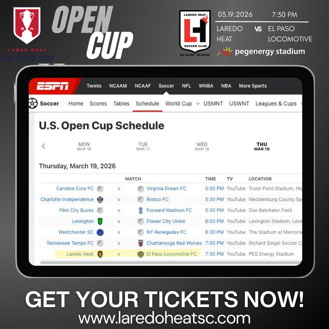 Laredo Heat SC tweet media