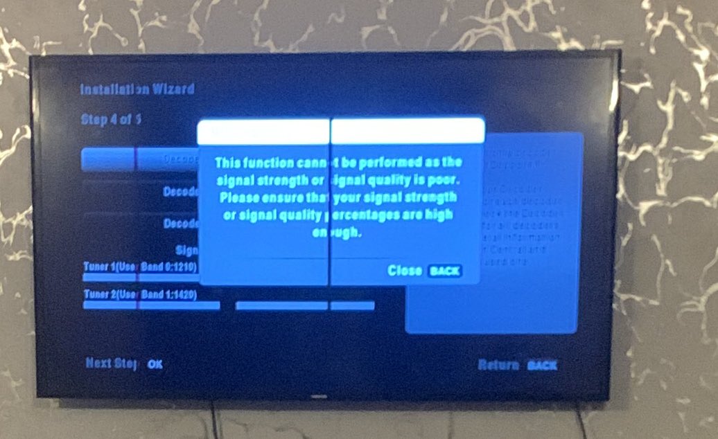 optom_muruta's tweet photo. Hello @DStv_Kenya  My dstv has been Showing Poor Signal thing for 2 weeks. Checked everything cable wise is fine. Please help. https://t.co/mVQxgtKpbs