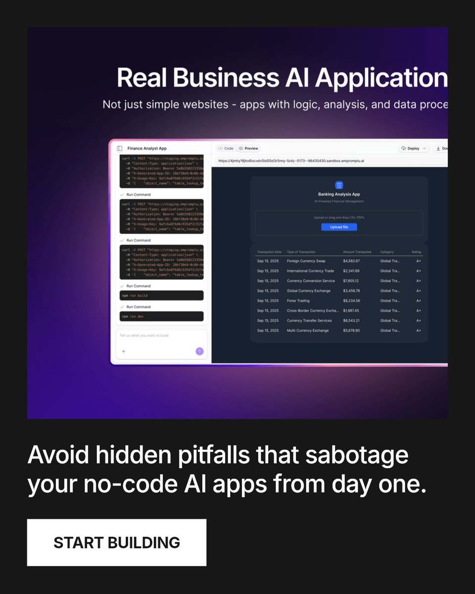 Empromptu AI tweet media