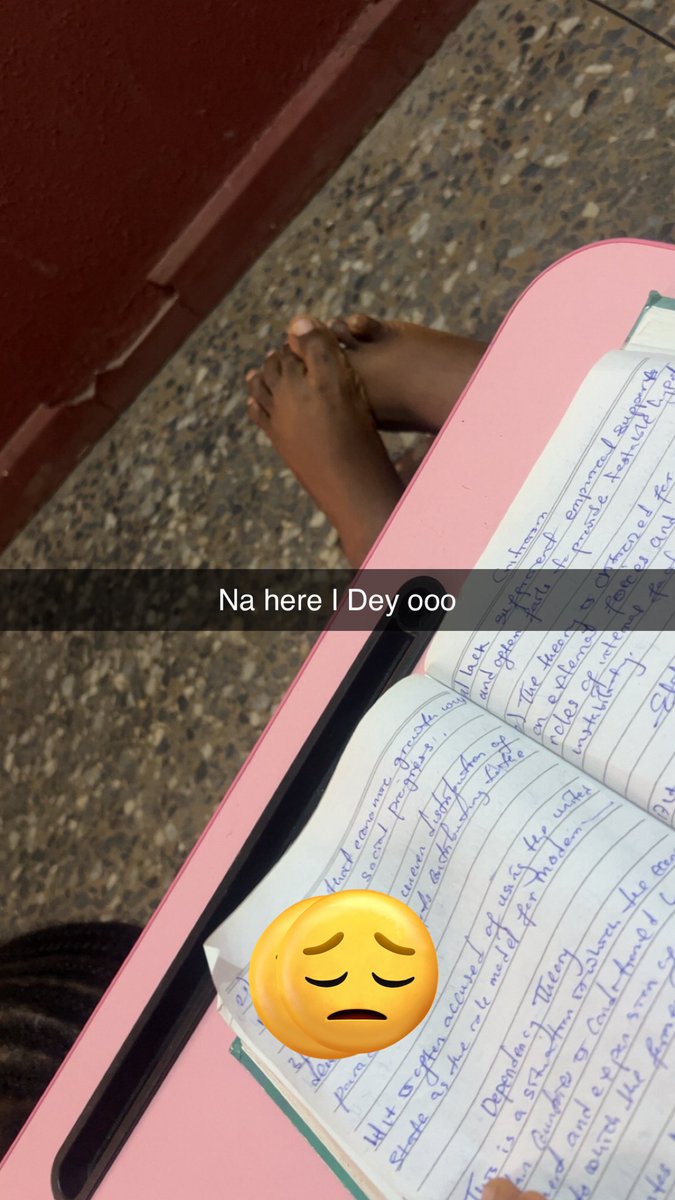 oluchi_78's tweet photo. Guess what
The moment I get my exam script everywhere go just blur and my head automatically empty as if my brain go vacation 😭😭😭 https://t.co/6eNedTOXHN