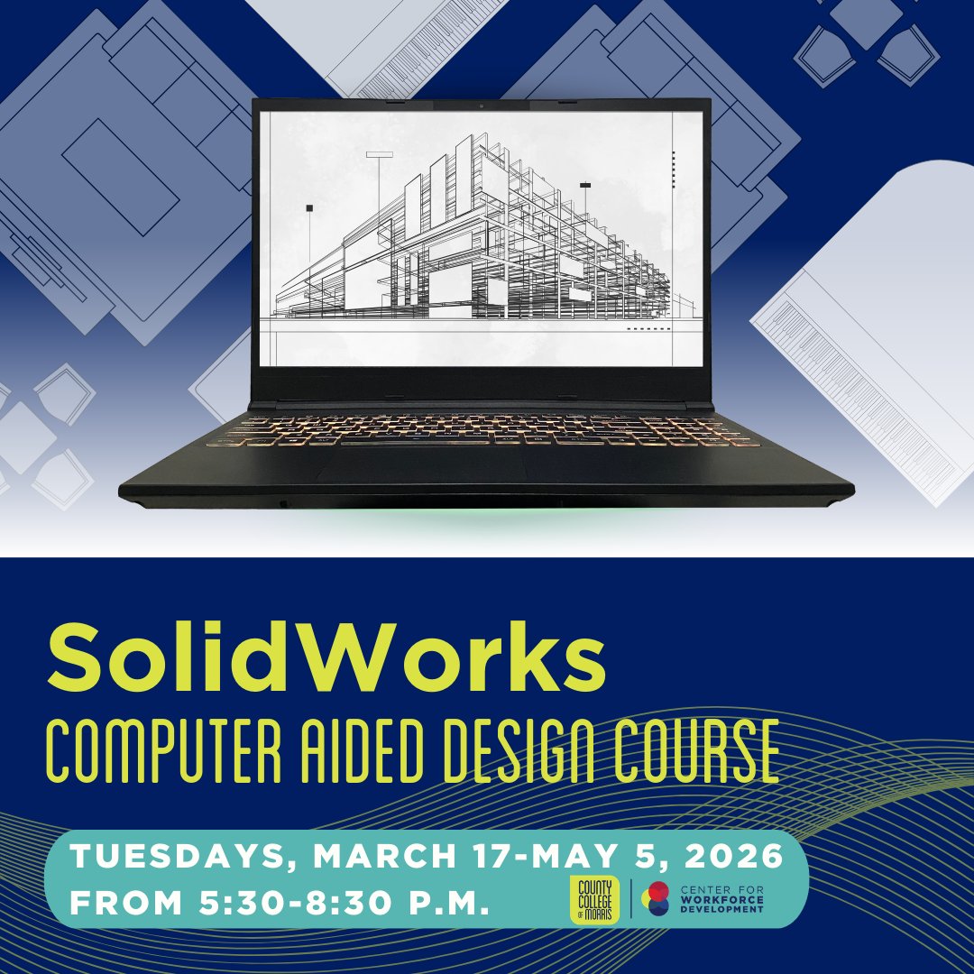 Workforce Development, County College of Morris tweet media