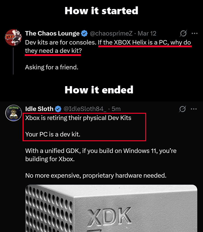James tweet media