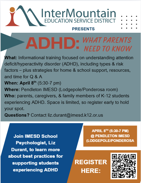 InterMountain Education Service District (IMESD) tweet media